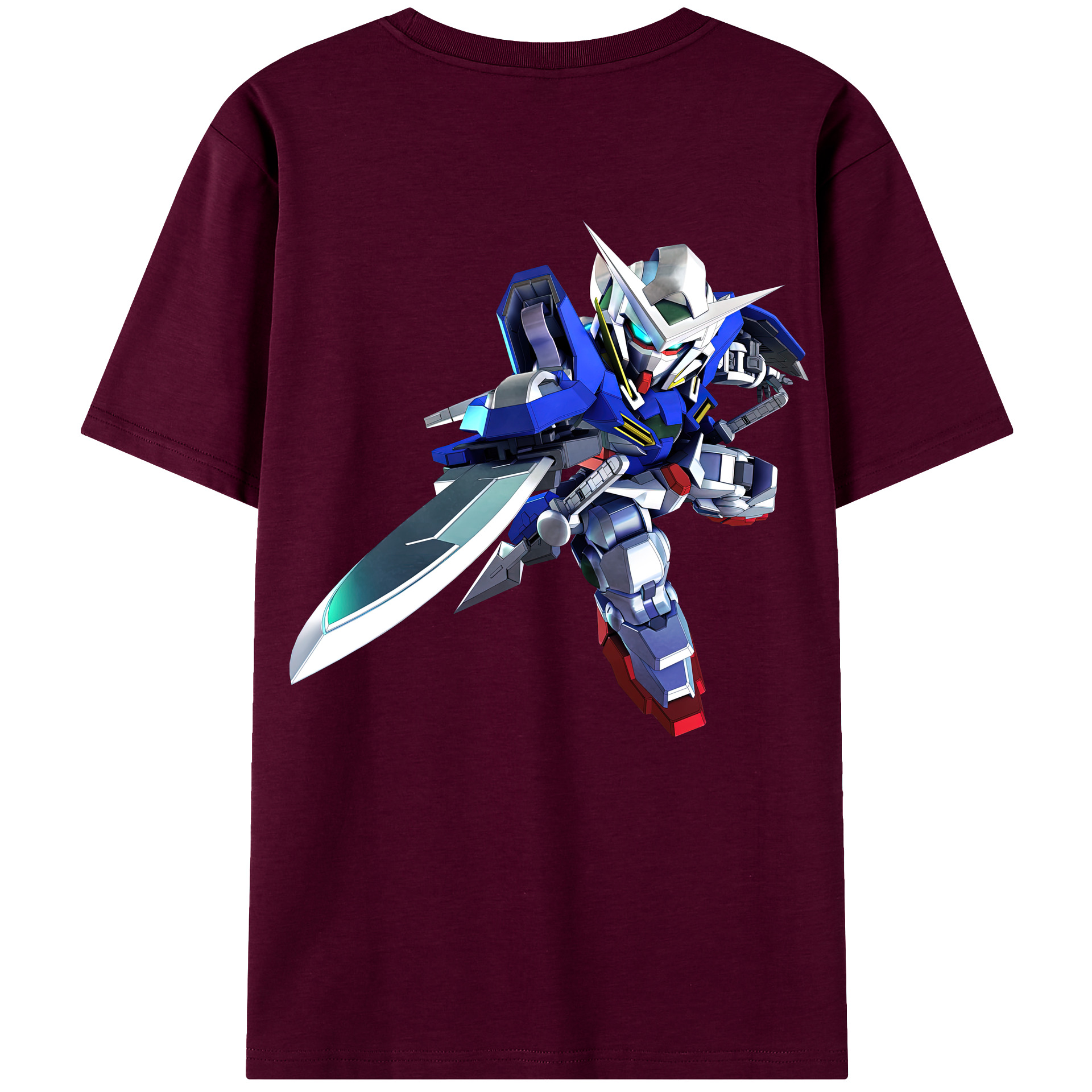 （画像用） 機動戦士ガンダム Mobile Suit Gundam レディース半袖Tシャツ(バックプリント)